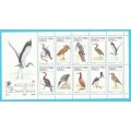 RSA- SACC1043 -MNH-1998-Sheet-WaterBirds of South Africa--Thematic-Fauna-Birds