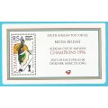 RSA-1996-Media Release-African Cup of Nations-Champions 1996 -Thematic-Sport