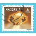 Rhodesia-5c-Citrine-Used-Cancel-Thematic-Stones-Citrine