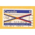 Canada-6c-Single-Used-Cancel-Thematic-Symbol