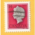 Canada-14c-Single-Used-Cancel-Thematic-Famous Person