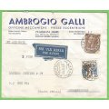 Domestic Mail-Cover-ITALY-Cancel-Thematic-Symbol-Famous Person
