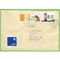 Domestic Mail-Cover-Portugal-Cancel-Thematic-Symbol-Fauna-Birds-Postbox