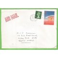 Domestic Mail-Cover-England-Machin-Cancel-Thematic-Famous Person-Art