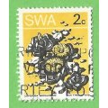 South West Africa-2c-Used-Cancel-Thematic-Flora