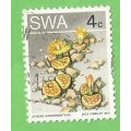 South West Africa-4c-Used-Cancel-Thematic-Flora