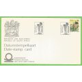 RSA-Date Stamp Card-3c-Cancel-1978-Succulenta 78-UNISARAND-Thematic-Flora