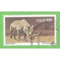 South West Africa-25c-Used-Cancel-Thematic-Fauna