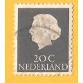 Netherlands-Used-Cancel-Thematic-Famous Person