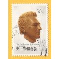 Australia-30c-Used-Cancel-Thematic-Famous Person