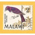 Malawi -2d- Used-Cancel-Thematic-Fauna-Birds