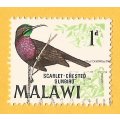 Malawi -1d-Used-Cancel-Thematic-Fauna-Birds