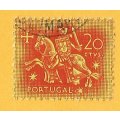 Portugal -0.20c-Cancel-Used-Thematic-Transport-Horse-Armour