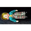 Clown- Collectors Doll-Not Marked. Check pants and pink bow tie