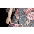 Collectors Doll- Marked-The Classique Collection- NAT Pink rose dress
