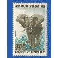 Ivory Coast 1959 Elephant - MM-Thematic-Fauna-Elephant