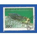Ivory Coast 1980 Insects -Used-Thematic-Fauna-insects