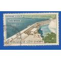 Ivory Coast 1959 Airmail - Structures -Used-Thematic-Dam