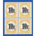 SWA 1961 Postage dues SACC61 - MNH Vignette shifted to the right