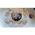 Prince William Pottery Co. England- Exclusive Edition-1986- Commemorate Their Marriage-Boxed