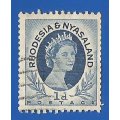 Rhodesia and Nyasaland SACC2a - Coil- Used- Thematic- Famous Person