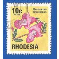 Rhodesia- Used- 10c- Thematic- Flora