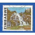 Zimbabwe SG288a - Used- Thematic- Flora- Waterfall- Bundi Falls