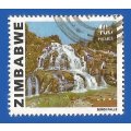 Zimbabwe SG288a - 40c- Used- Thematic- Waterfall- Bundi Falls