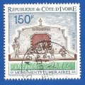 Ivory Coast 1992 Tourism, Funerary Monuments - Used-  Thematic- Monuments