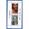 Batum- Russian State- MNH- Miniature Sheet-Thematic-Famous People- Shifted Perfs