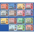 Gibraltar 1967 New Daily Stamps - Ships -MM-Thematic-Transport-Boats-Ships-Submarine