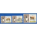 Fujeira 1965 - Used- Air Mail- Part Set-Thematic- Fauna- Horses- Leopard