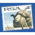 RSA- Used- 1972- 4c- Thematic- Fauna- Sheep