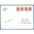 Lithuania 1992 Arms of Lithuania - Domestic Mail- Cover- FDC-Thematic-Symbol