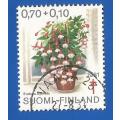 Finland 1981 The prevention of tuberculosis - Flowers -Used-Single Stamp- Thematic-Flora-Flowers