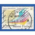 Finland 1982 The 100th anniversary of the periodical press -Used-1982-Single Stamp- Thematic-Symbol