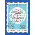 Finland 1981 The Conference of the EU Ministers of Transport -Used-Single Stamp- Thematic-Symbol