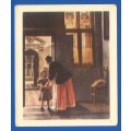 Vintage-Collectable-1xCigarette/Tobacco Card-Famous Works Of Art-No48-Boy With Pome-Granates