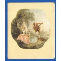 Vintage-Collectable-1xCigarette/Tobacco Card-Famous Works Of Art-No64-Lancret-Music Lesson