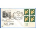 United Nations-FDC-1954 FAO -Used-Post Mark-New York-Collectable-Thematic-Food-Agriculture-Flora