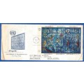 UN 1967 M/S United Nations Art - Chagall`s Memorial Window in U.N. Secretariat Building