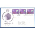 United Nations-FDC-1965 The 100th Anni of ITU -Used-Post Mark-New York-Collectable-Thematic-Symbol