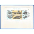 Sweden-FDC-1980 Swedish Automobile History -Used-Collectable-Thematic-Transport-Vehicles