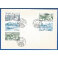 Sweden-FDC-1977 Local Public Transport -Used-Collectable-Thematic-Transport-Train-Boat-Bus-Cart