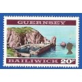 Bailiwick Of Guernsey1971 Daily Stamps -MM-20p-Thematic-Scenery-Harbour