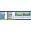 Bailiwick Of Guernsey1976-MNH-Thematic-Scenery-Landscaping-Forest-Cliffs