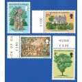 Bailiwick Of Guernsey 1975-MNH-Thematic-Monument-House-Flora-Tree-Tapestry-Art-Craft