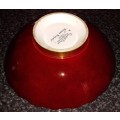 Carlton Ware `Rouge Royale` -Hand Painted-Made In England Collectable-Vintage-Bowl-