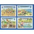Bailiwick Of Guernsey 1981 International Year for Disabled Pe-MNH-Thematic-Transport-Horse-Disabled