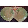 Carlton Ware `Apple blossom` Snack dish-Made In England-Collectable-Vintage-Serving  Ware